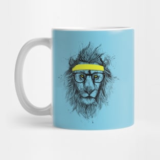 Hipster lion Mug